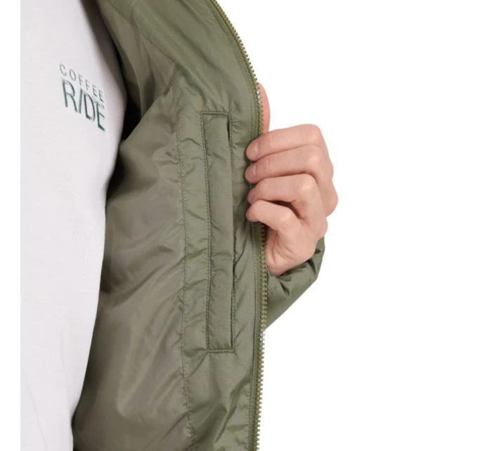 Pánská péřová bunda  khaki RAW25TDJA 43S pánské model 21720618 - 4F