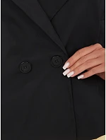 IT KR kabát FL8897KSM.02 čierny