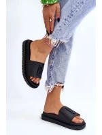 Dámské pantofle Big Star model 19994129 Černé - Big Star Shoes