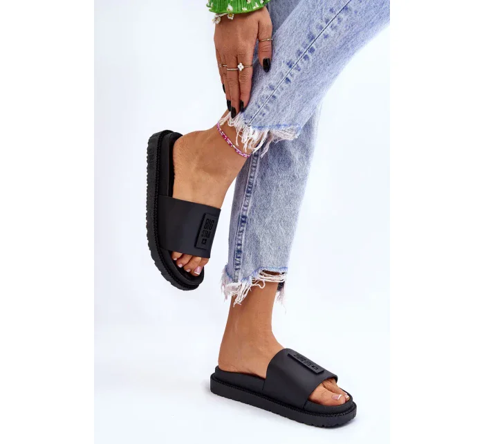 Dámské pantofle Big Star model 19994129 Černé - Big Star Shoes