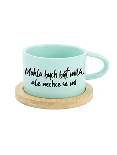 MOHOL BY som byť milý, ale nechcem - mätový hrnček 200 ml