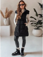 Dámská zateplená prošívaná vesta černá Dstreet model 21991348 - FashionStreet