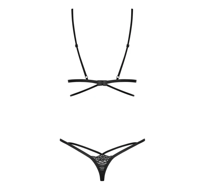 Dámská erotická souprava model 20586616 set black - Obsessive Dámská erotická souprava model 20586616 set black - Obsessive