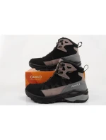 Aku dámska trekingová športová obuv Adapta Gore-tex kožená čierno-ružová dámska