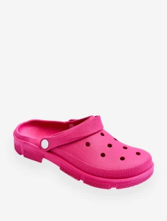 Dámské gumové Crocs Fuchsie model 21618582 - Boto