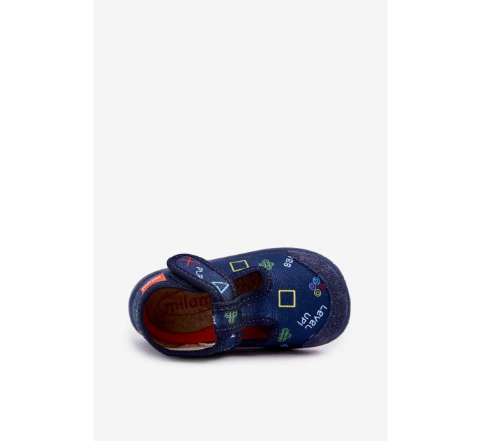 Dětské Pantofle Elastické Na Suchý Zip model 21682804 - Milami