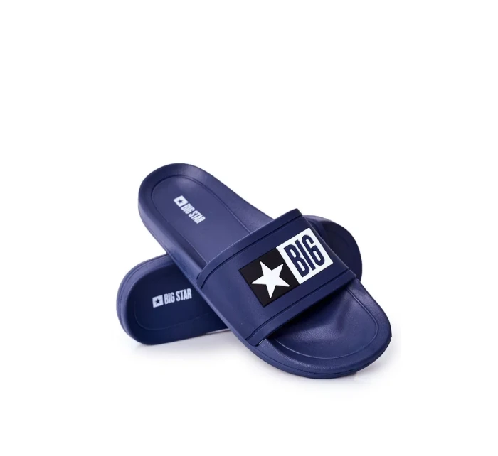 Pánské pantofle Big Star - tmavě modré