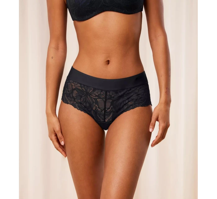 Dámske body Make-Up Illusion Lace Shorty - BLACK - black 0004 - TRIUMPH