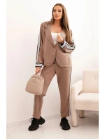 Dámský komplet s lampasem a sportovní fango model 21234227 - K-Fashion