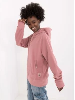 Mikina D20005M02627B2 tmavoružová Mikina D20005M02627B2 tmavoružová