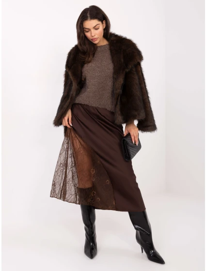 Sukňa MI SD 3287.36 hnedá Sukňa MI SD 3287.36 hnedá