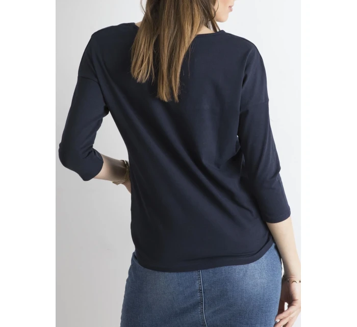 Blúzka RV BZ 4661.43P tmavo modrá