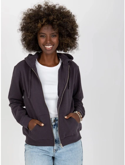 Dámská mikina B model 19776615 grafitová - FPrice