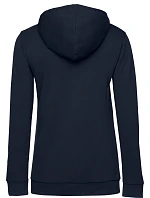 B&C #Hoodie /women Dámska mikina s kapucňou 01.W04W tmavomodrá