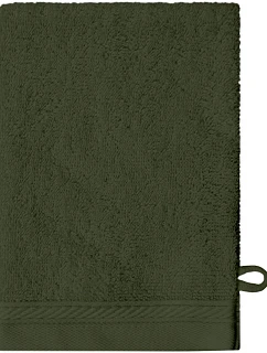 The One Towelling Organic Washcloth Žínka z organickej bavlny 48.1080 olivovo zelená