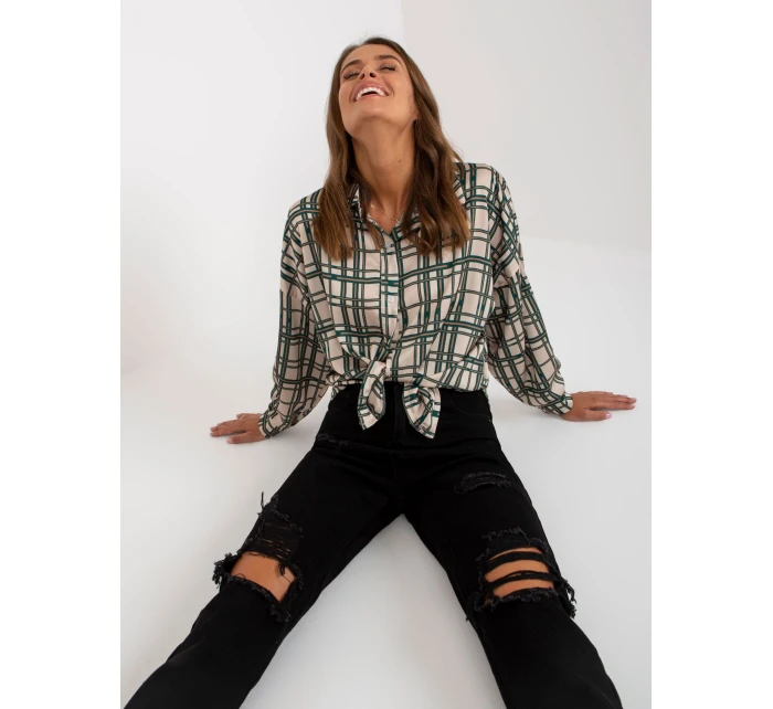 Košeľa EM KS 3292.69P béžová