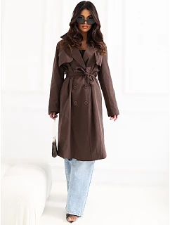 Plášť IT EN FL8808.01 hnedý