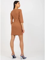 Dámské šaty LK SK  velbloudí  model 18044067 - FPrice