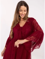 Šaty MI SK 62435.16 bordové