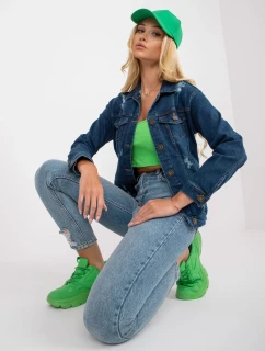 Dámska bunda RO KR CKT 4006 tmavo modrá