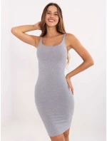 Šaty RV SK model 14841307 šedá - FPrice Šaty RV SK model 14841307 šedá - FPrice