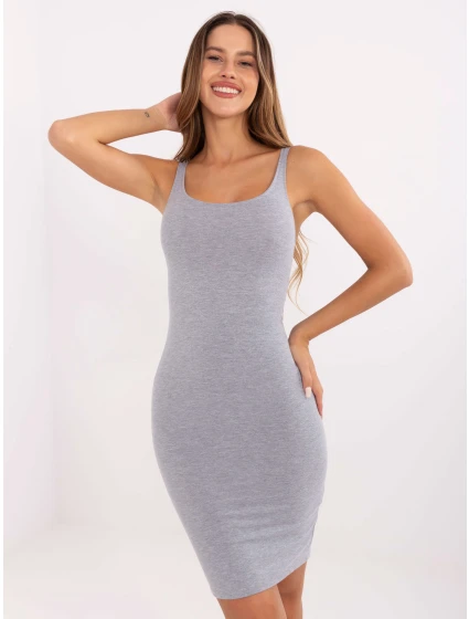 Šaty RV SK model 14841307 šedá - FPrice Šaty RV SK model 14841307 šedá - FPrice