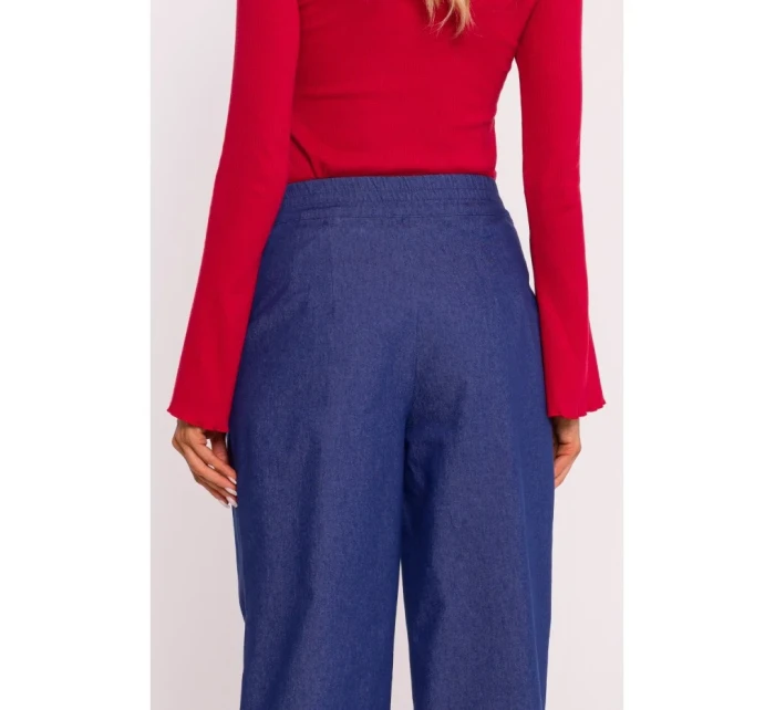 model 20475988 Široké kalhoty modré - Moe model 20475988 Široké kalhoty modré - Moe