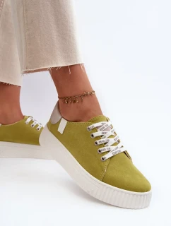 Dámske tenisky MEMORY FOAM SYSTEM BIG STAR Lime