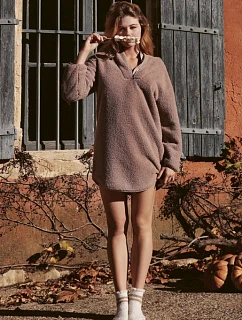 Dámská mikina model 22368956 + ponožky - LingaDore