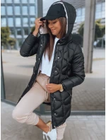 Dámska prešívaná bunda LORET black FashionStreet TY2894