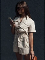 Béžový overal BROST FashionStreet EY2538