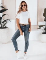 Dámské skinny džíny tmavě modré Dstreet model 21992852 - FashionStreet Dámské skinny džíny tmavě modré Dstreet model 21992852 - FashionStreet