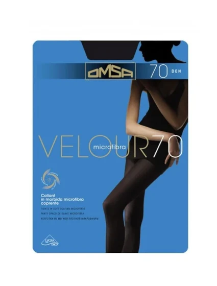 Dámske pančuchové nohavice Omsa Velour 70 deň 2-4 Dámske pančuchové nohavice Omsa Velour 70 deň 2-4