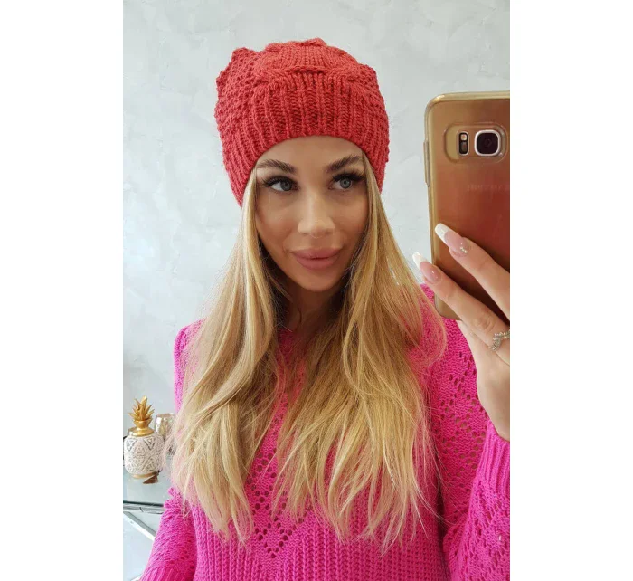 Fleecová čiapka Sandra K210 raspberry Fleecová čiapka Sandra K210 raspberry