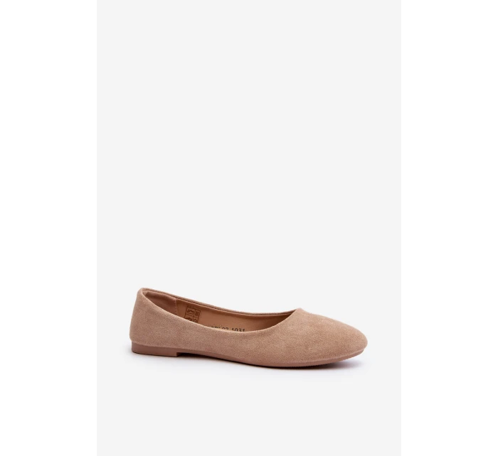 Dámské semišové béžové model 21647056 - EVENTO