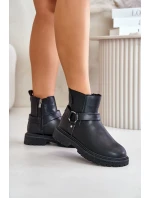 Kotníkové Boty Zateplené Na Zip Big Star model 21675377 Černé - Big Star Shoes