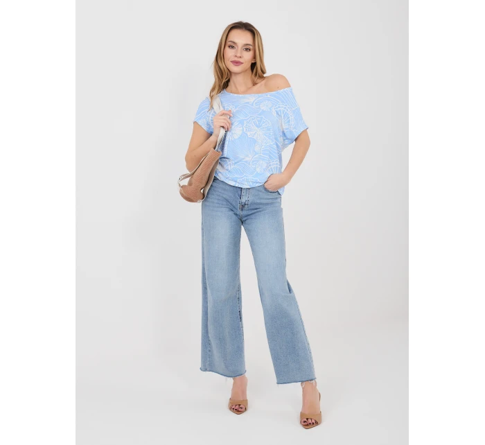 T shirt model 22031440 jasny niebieski - FPrice