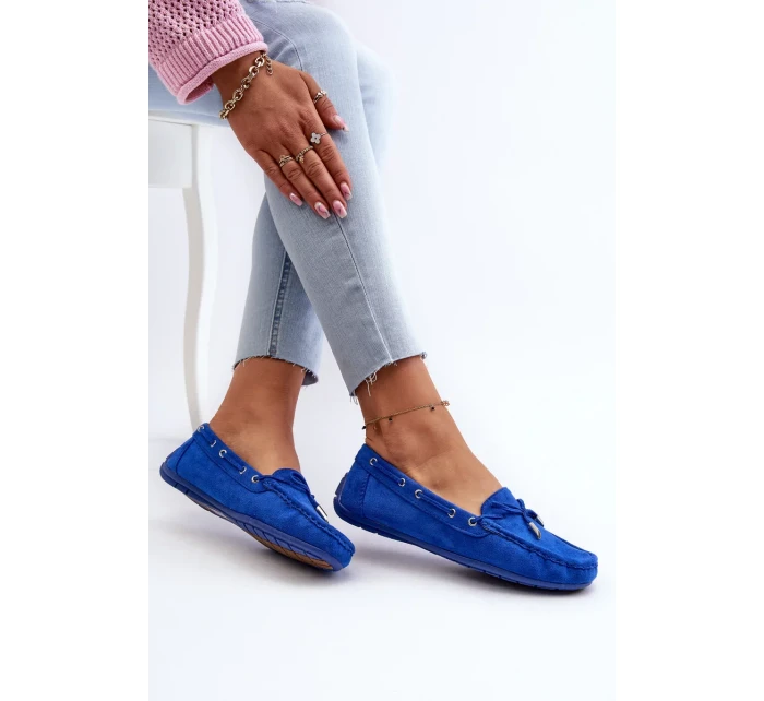 Dámske semišové mokasíny Blue Si Passione Dámske semišové mokasíny Blue Si Passione