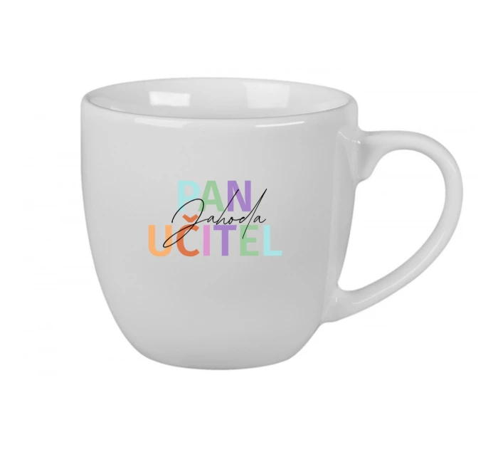Personalizovaný keramický hrnek 400 ml pro paní učitelku/pana učitele