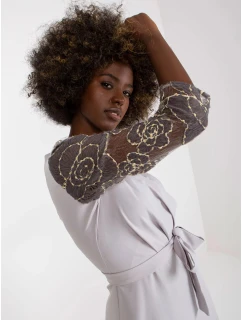 Dámské šaty model 19779979 světle šedé - Lakerta