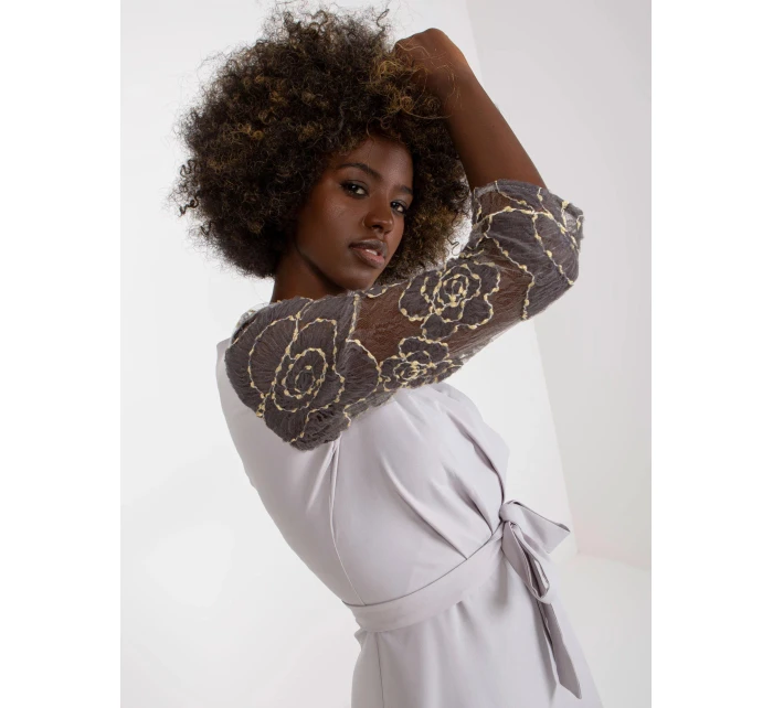 Dámske šaty 507860.82P svetlo šedá - Lakerta