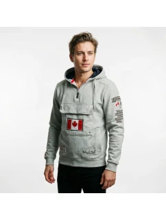 Pánska mikina RBMWW3826H/CP Grey Printed - Canadian Peak