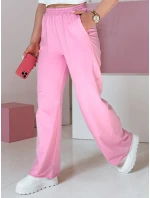 Dámské tepláky se širokými nohavicemi růžová Dstreet model 21988793 - FashionStreet