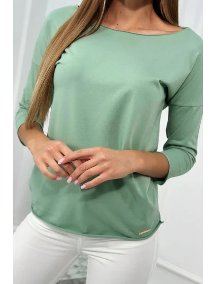 Blúzka Casual dark mint