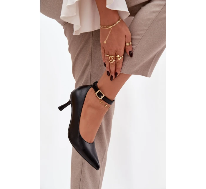 Lodičky s páskem černé Perrine Lodičky s páskem černé Perrine