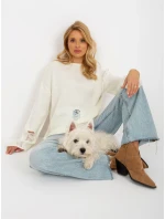 Dámský svetr BA SW model 18178453 ecru - FPrice Dámský svetr BA SW model 18178453 ecru - FPrice