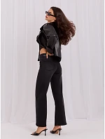 Spodnie model 21234021 czarny - FPrice Spodnie model 21234021 czarny - FPrice