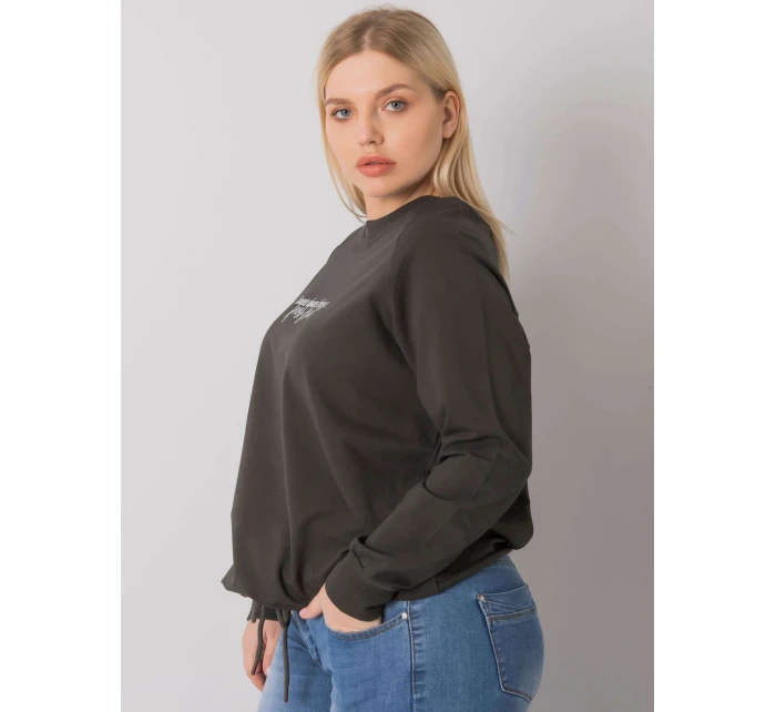 Mikina RV BL model 17508459 tmavá khaki - FPrice Mikina RV BL model 17508459 tmavá khaki - FPrice