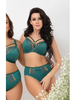 Gorsenia B004 Kasja Brazílske nohavičky zelené S-2XL