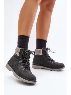 Ocieplane Trapery Damskie Lee Cooper LCJ-24-03-3043 Czarne